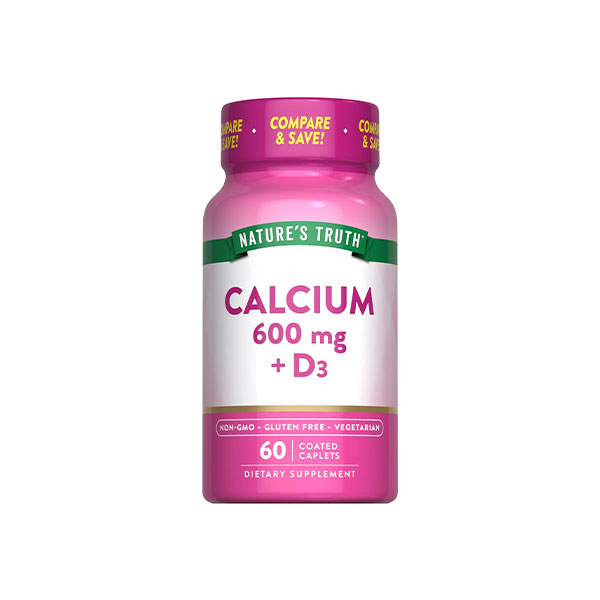 Calcium-600mg-+-D3 Calcium 600 mg plus Vitamin D3 - Figura 1